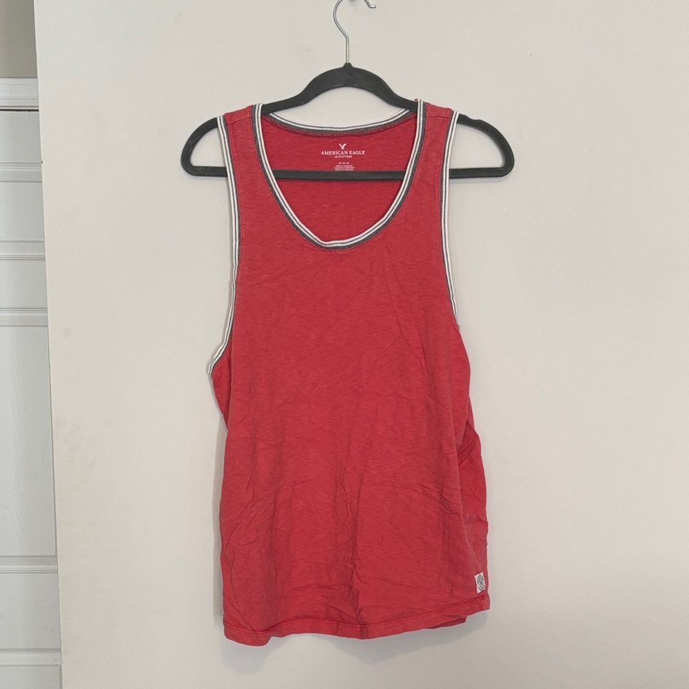 American Eagle Outfitters Red Tank Top